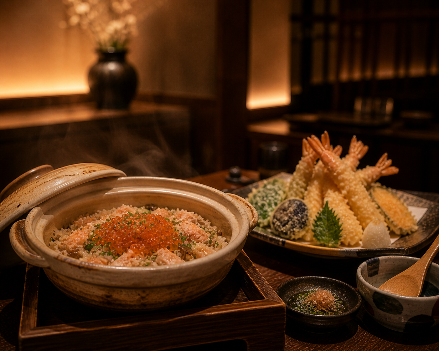 広島で味わう冬の味覚！全席個室で楽しむ創作和食と炊き立て土鍋ご飯