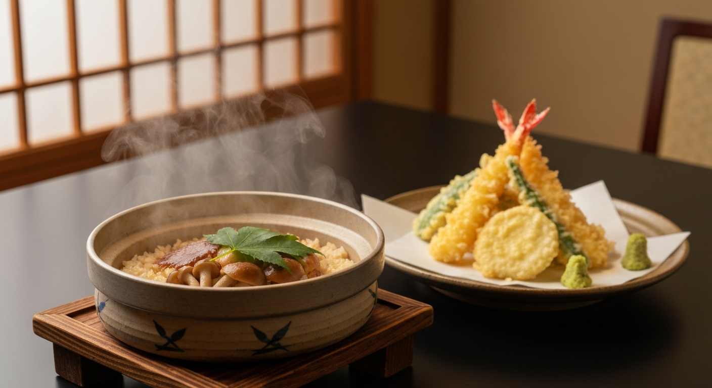 京都駅前で秋の味覚を堪能！全席個室で楽しむ創作和食と絶品土鍋ごはん