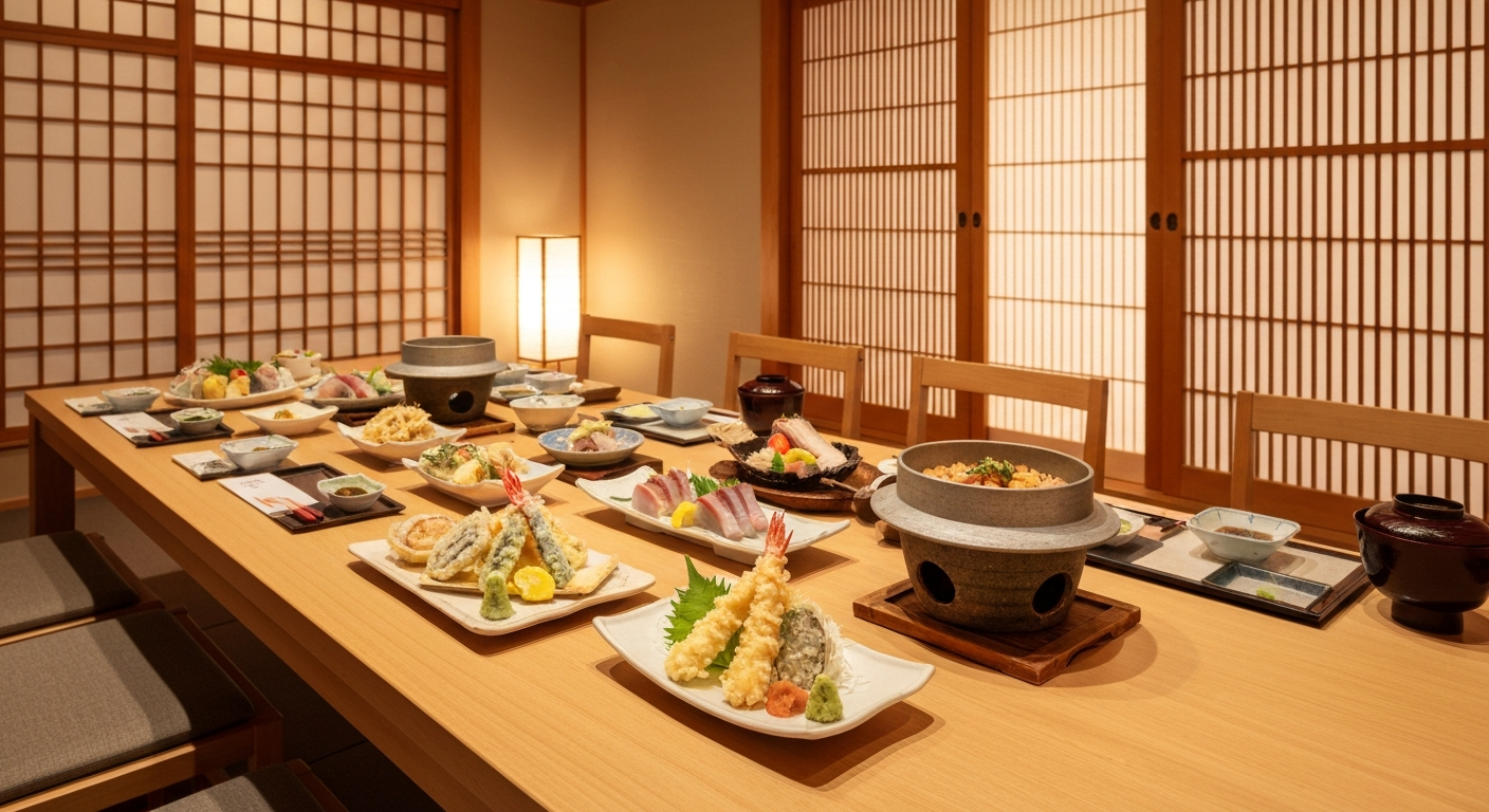 丸の内の新年会に!全席個室で愉しむ冬の贅沢宴会コースと京風創作料理