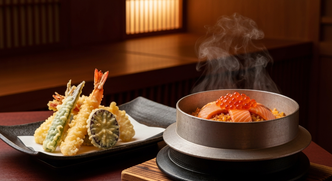晩秋の新潟で味わう！じぶんどき自慢の創作和食と土鍋炊き込みご飯