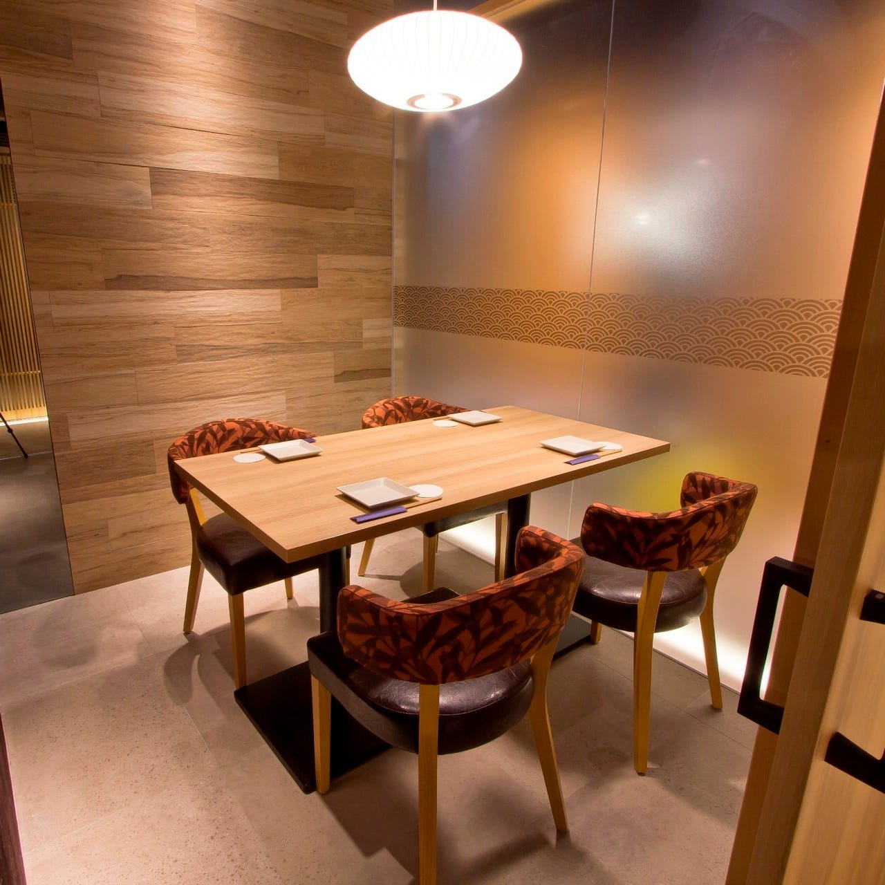 店内は全席個室です | 全席個室 じぶんどき 大崎ブライトタワー店