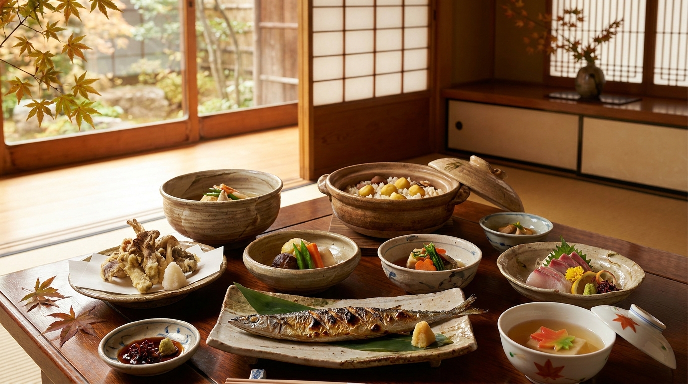 秋の味覚を堪能！全席個室で愉しむじぶんどきの旬の絶品和食