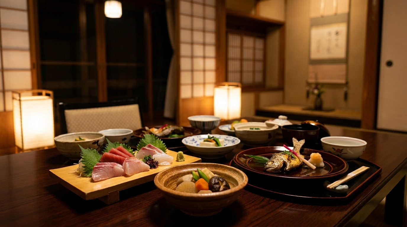 仙台の冬を彩る贅沢なひととき。当店自慢の和食とおもてなし