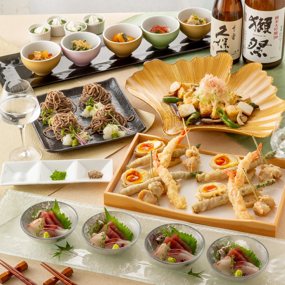 個室で上質な和食を囲んで宴会を | 全席個室 じぶんどき 品川港南口店