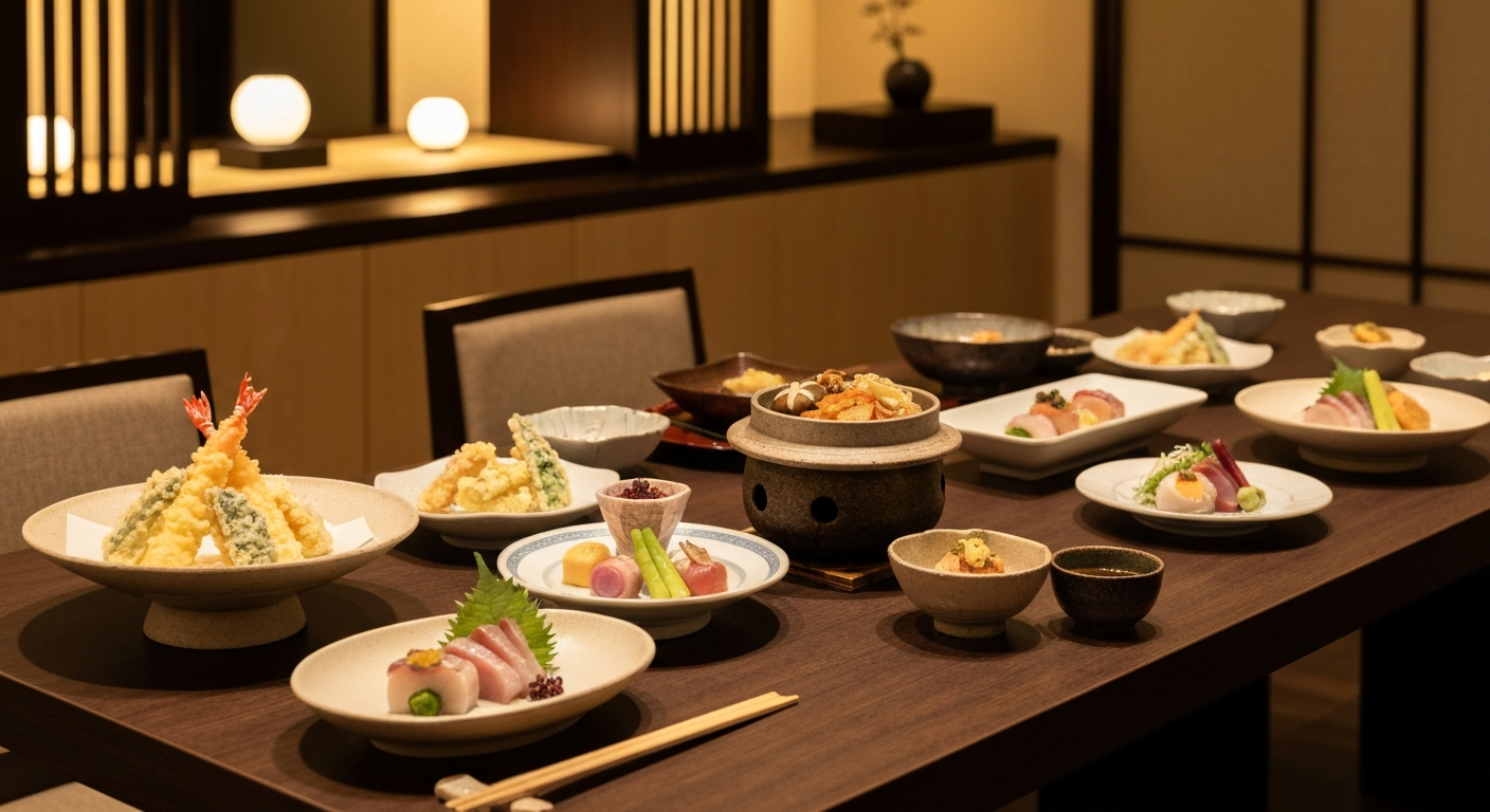 非公開: 秋の味覚を堪能！新宿で楽しむ全席個室の贅沢宴会コースと創作和食