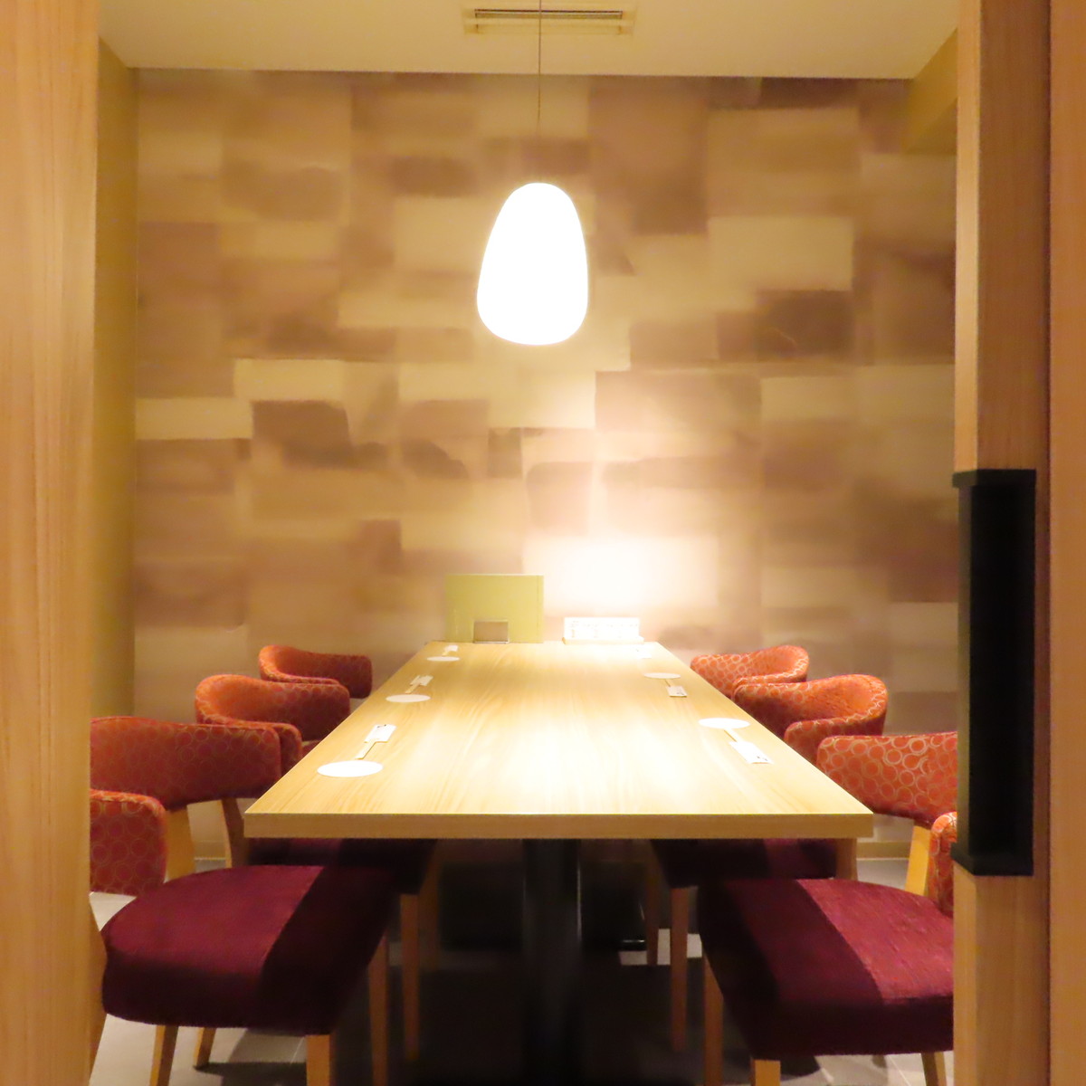 お食事会にぴったりな完全個室