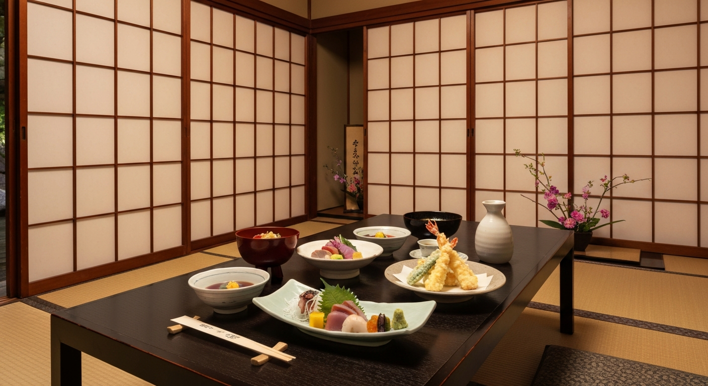 非公開: 札幌の冬を優雅に堪能。全席個室で楽しむ旬の食材と極上の和食体験