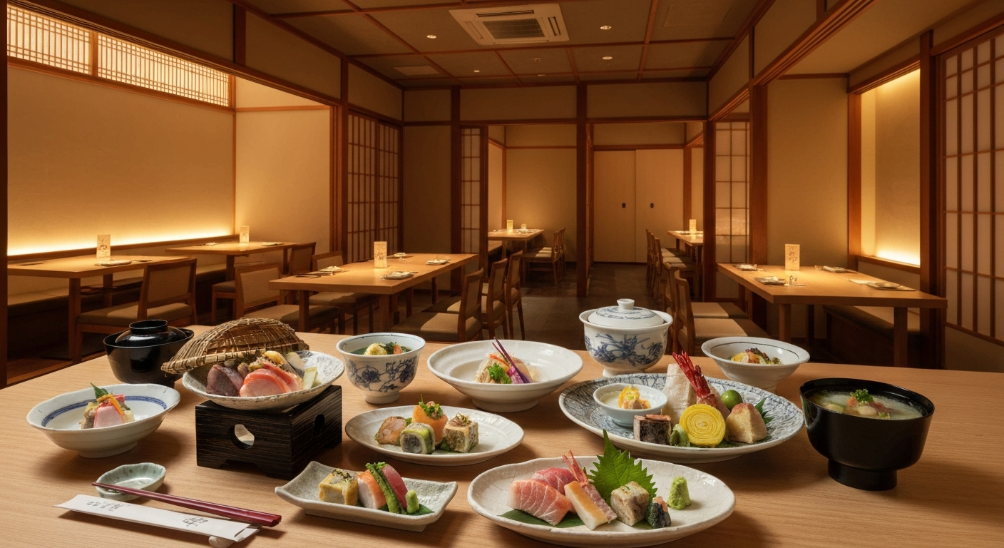 田町の夜を彩る和の贅沢。全席個室で味わう旬の本格和食をご堪能あれ