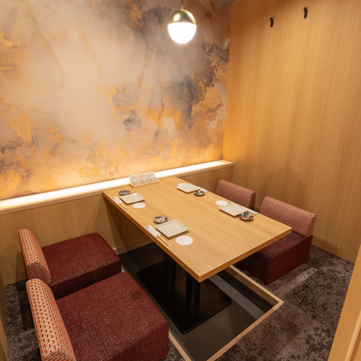 掘りごたつ個室4名様
